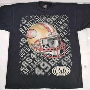 Vintage 1992 Men’s Pro Tag San Francisco 49ers T-Shirt Cali NFL Mens Size 3XL